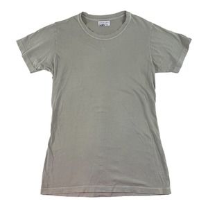 John Elliot Season 7 Tan Gray S/S Shirt Size Small